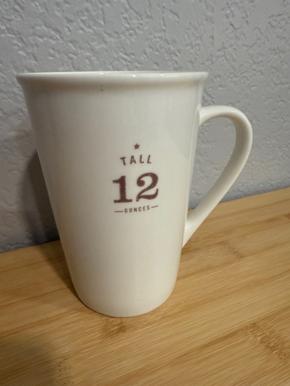 2010 Starbucks Tall 12 Ounces Ceramic Coffee Mug/Tea Cup